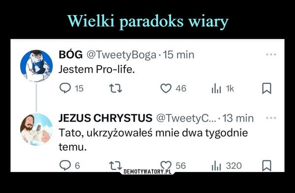 
    Wielki paradoks wiary