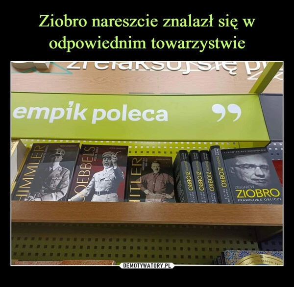 
    Ziobro nareszcie znalazł się w odpowiednim towarzystwie 