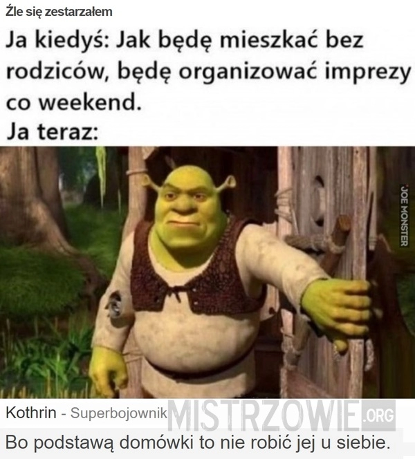 
    Źle się zestarzałem