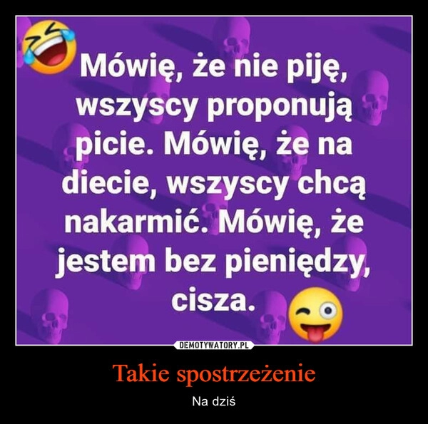 
    Takie spostrzeżenie