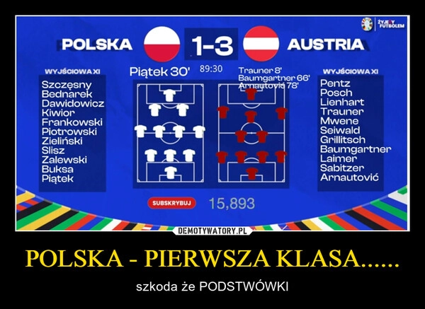 
    POLSKA - PIERWSZA KLASA......