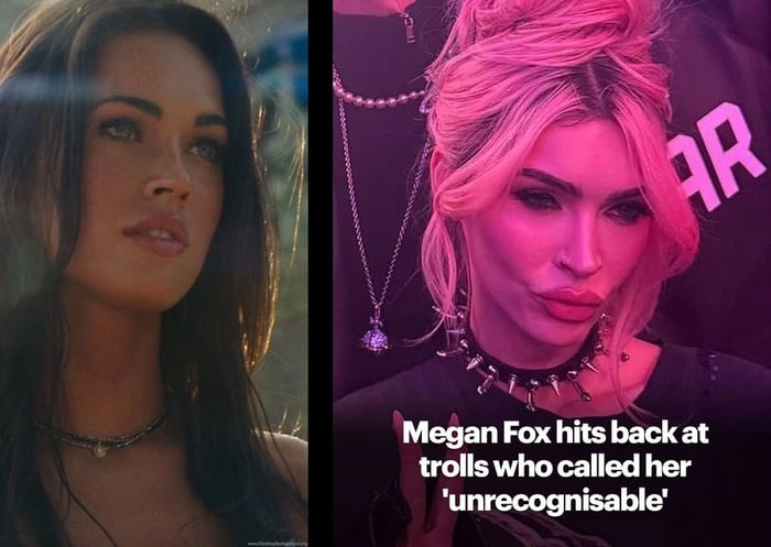 
    Wow, Megan Fox and she's only 37. Why?