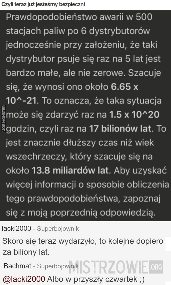 
    Czyli teraz już jesteśmy bezpieczni