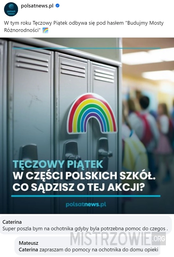 
    Tęczowy piątek