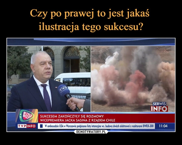 
    Czy po prawej to jest jakaś 
ilustracja tego sukcesu?