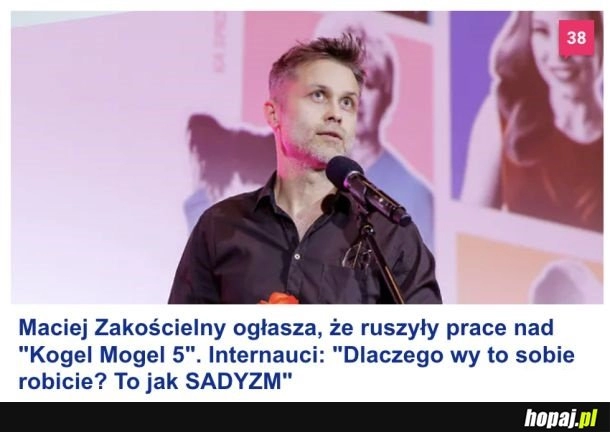 
    Kasa się kończy że biorą się za niszczenie klasyka..