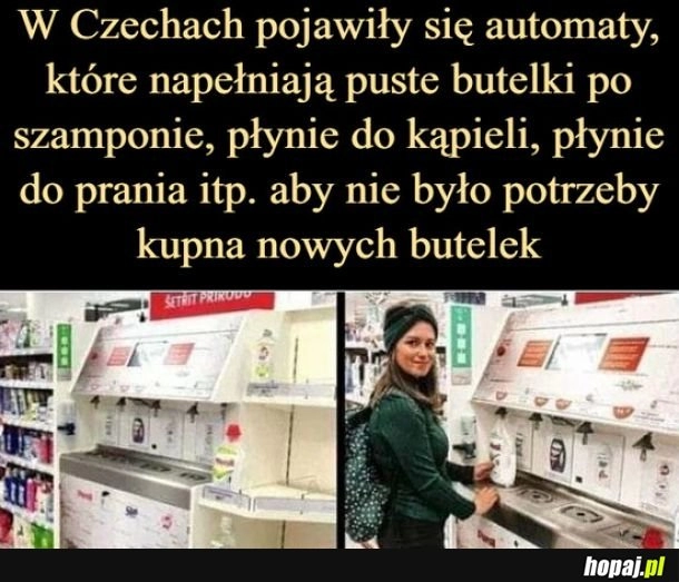 
    Automaty do napełniania własnych butelek