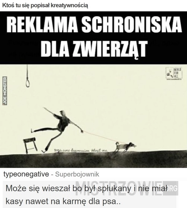 
    Ktoś tu się popisał kreatywnością