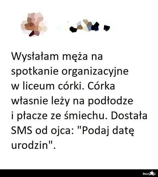 
    Ojciec na spotkaniu organizacyjnym w szkole 