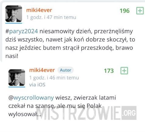 
    Tymczasem w Paryżu