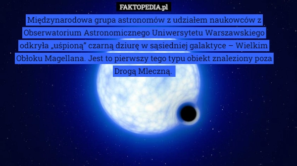 
    Międzynarodowa grupa astronomów z udziałem naukowców z Obserwatorium Astronomicznego