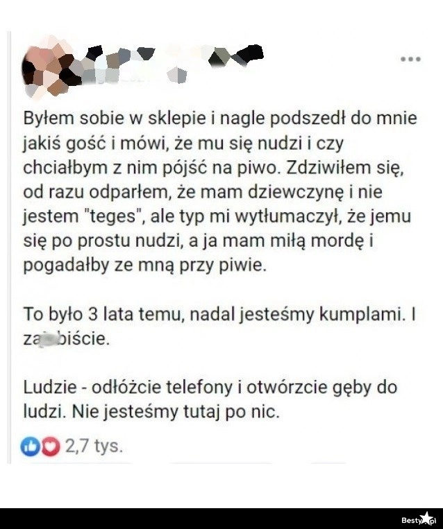 
    Propozycja od nieznajomego 