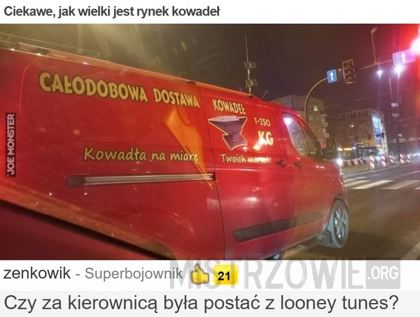 
    Ciekawe, jak wielki jest rynek kowadeł