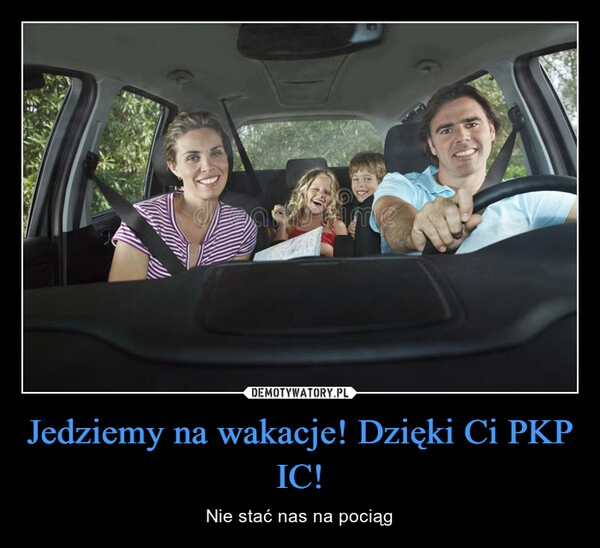 
    Jedziemy na wakacje! Dzięki Ci PKP IC! 