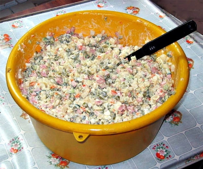 
    Is this salad a traditional Christmas dish in your country, and if so, what do you call it?