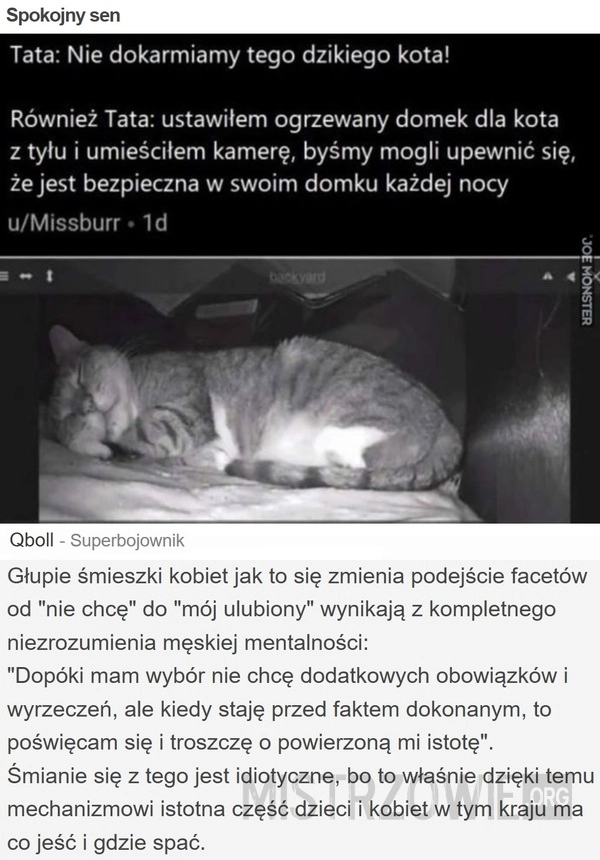 
    Spokojny sen