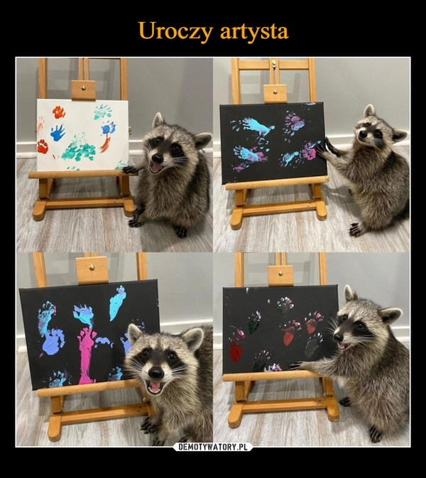 
    Uroczy artysta