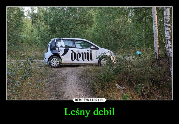 
    Leśny debil