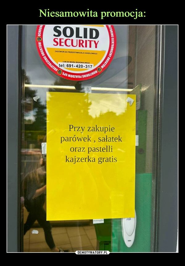 
    Niesamowita promocja: