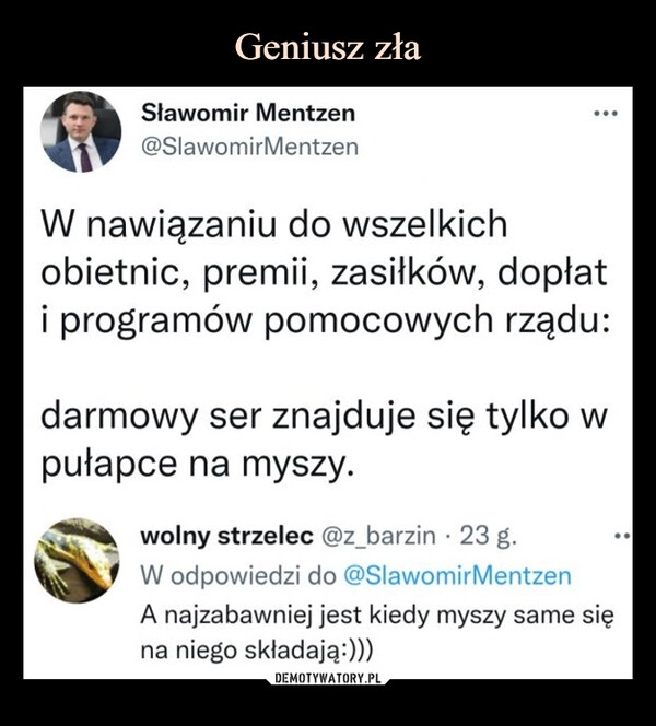 
    
Geniusz zła 