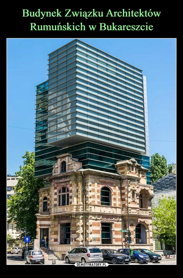 
    Budynek Związku Architektów Rumuńskich w Bukareszcie 