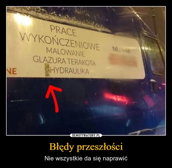 
    Błędy przeszłości