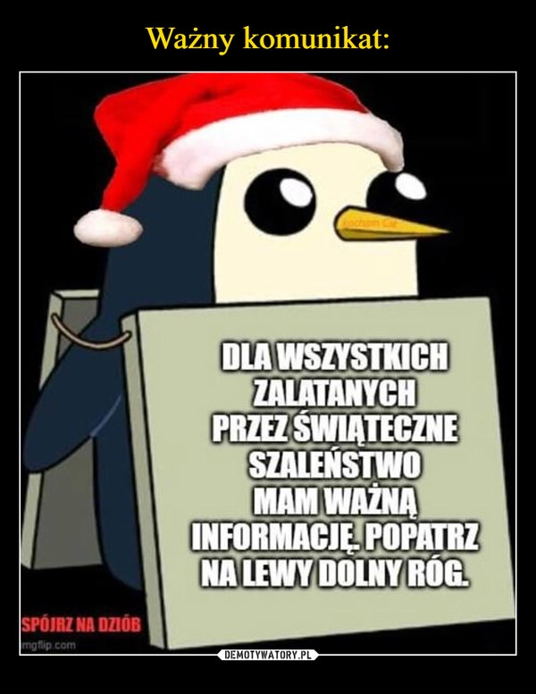 
    Ważny komunikat: