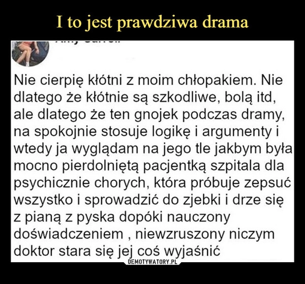 
    I to jest prawdziwa drama