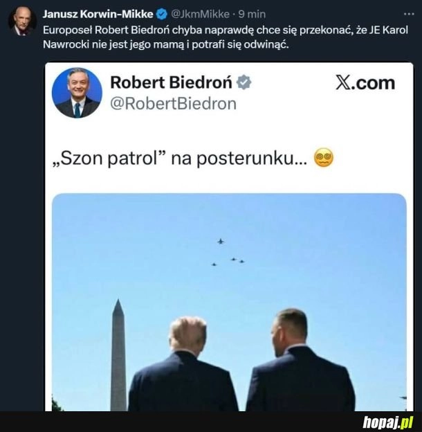 
    JKM znów punktuje przeciwnika