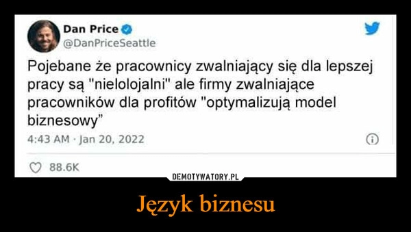 
    Język biznesu