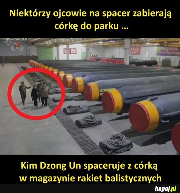 
    Romantyczny spacer z córką 