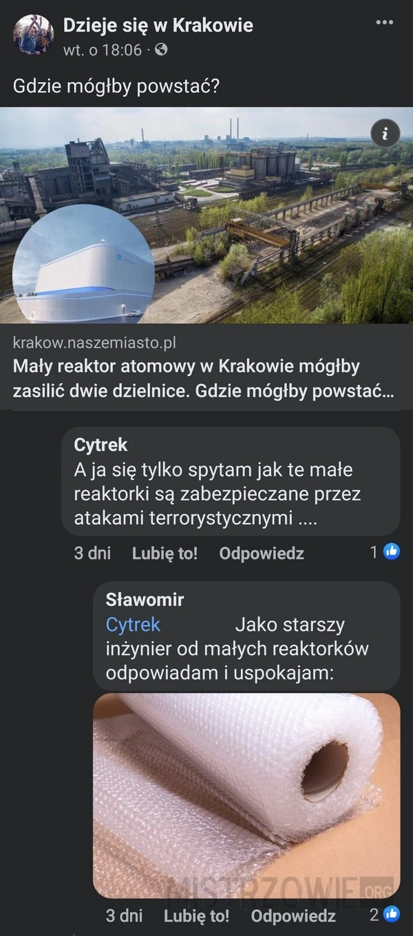 
    Mały reaktor atomowy