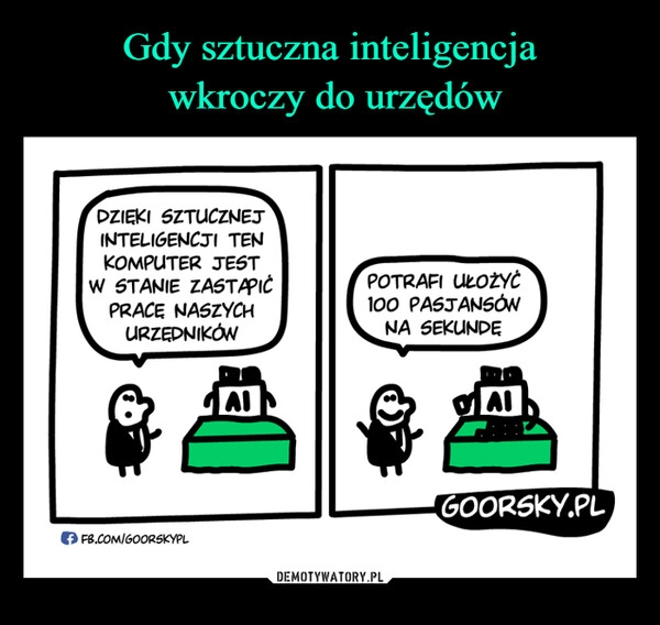 
    Gdy sztuczna inteligencja
 wkroczy do urzędów