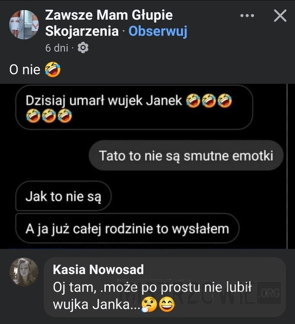 
    Wujek Janek