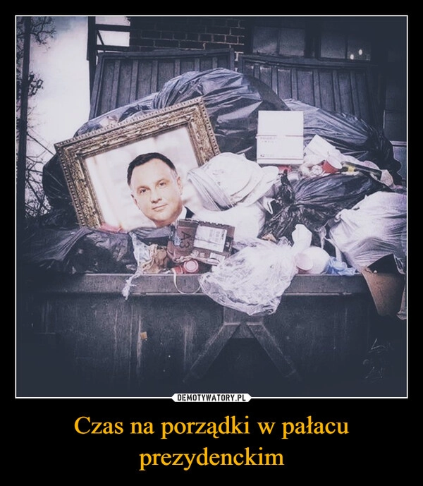 
    Czas na porządki w pałacu prezydenckim