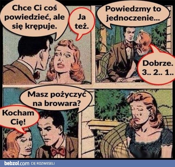 
    Muszę ci coś powiedzieć