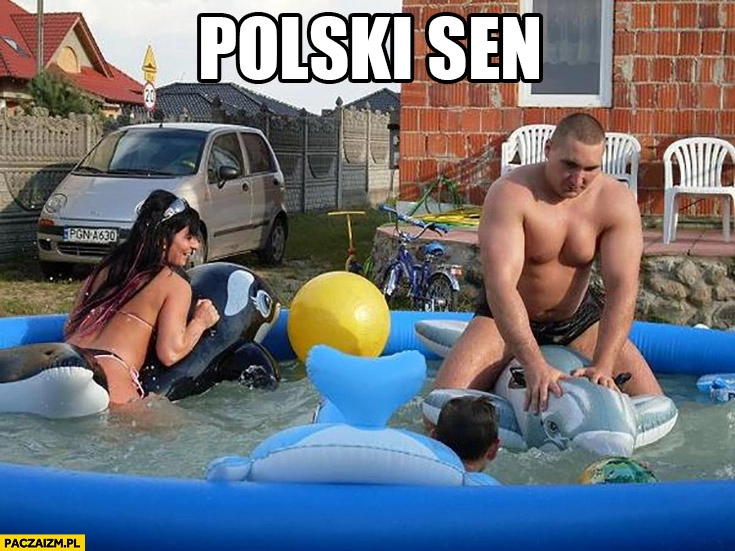 
    Polski sen typowa polska rodzina