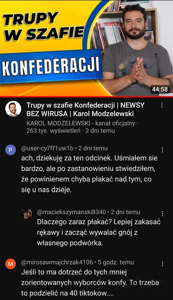 
    Trupy w szafie Konfederacji