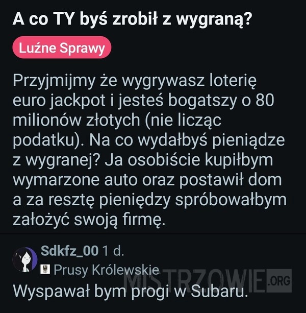 
    Wygrana