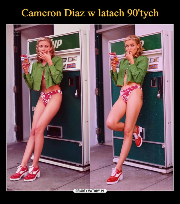 
    Cameron Diaz w latach 90'tych 