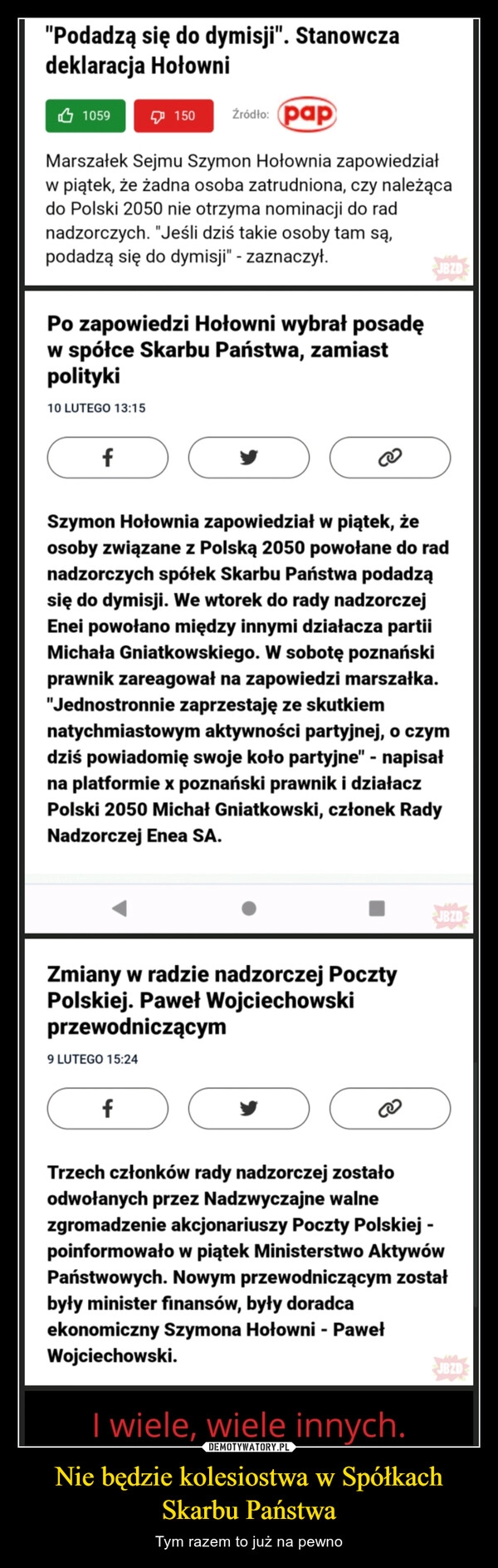 
    Nie będzie kolesiostwa w Spółkach Skarbu Państwa