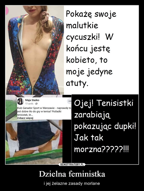 
    Dzielna feministka