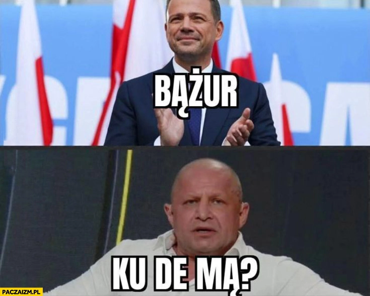 
    Trzaskowski bążur, Murański ku de mą