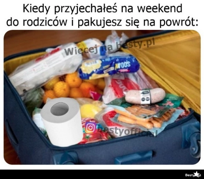 
    Weekend u rodziców 