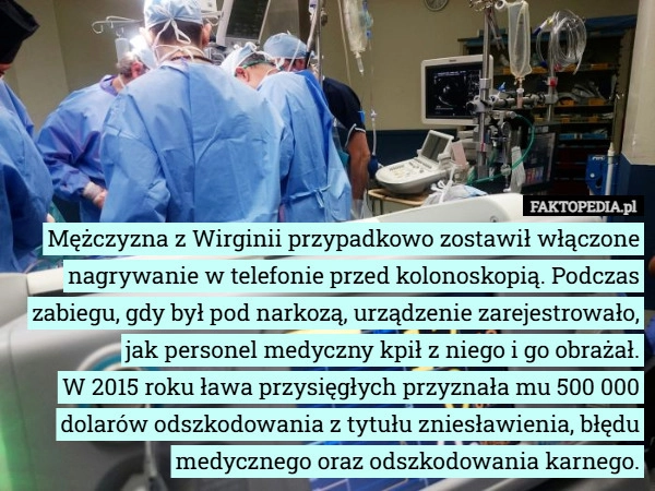 
    Mężczyzna z Wirginii przypadkowo zostawił włączone nagrywanie w telefonie...