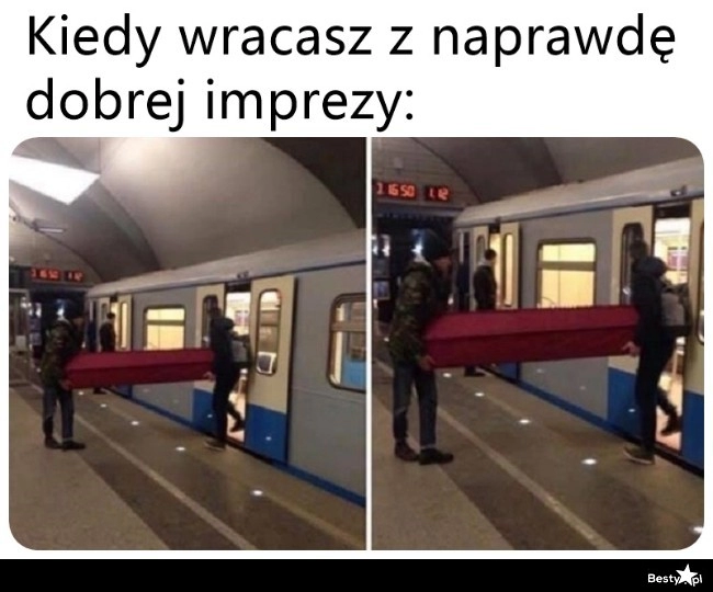 
    Powrót z imprezy 