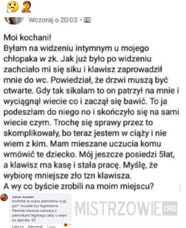 
    Więzienna przygoda