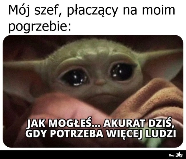 
    Szef na pogrzebie 