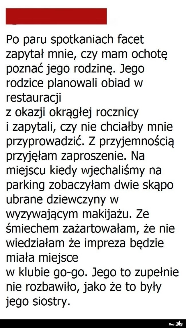 
    PIerwsze spotkanie z rodziną chłopaka 