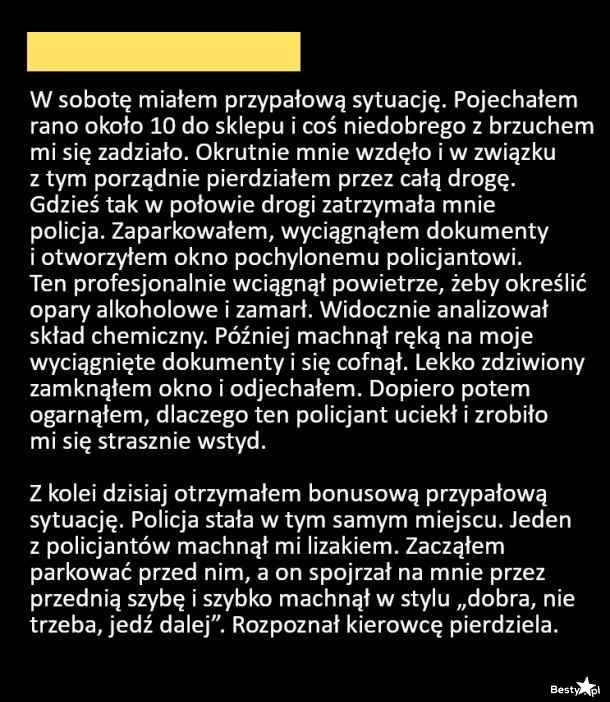 
    Przygoda z policjantem 